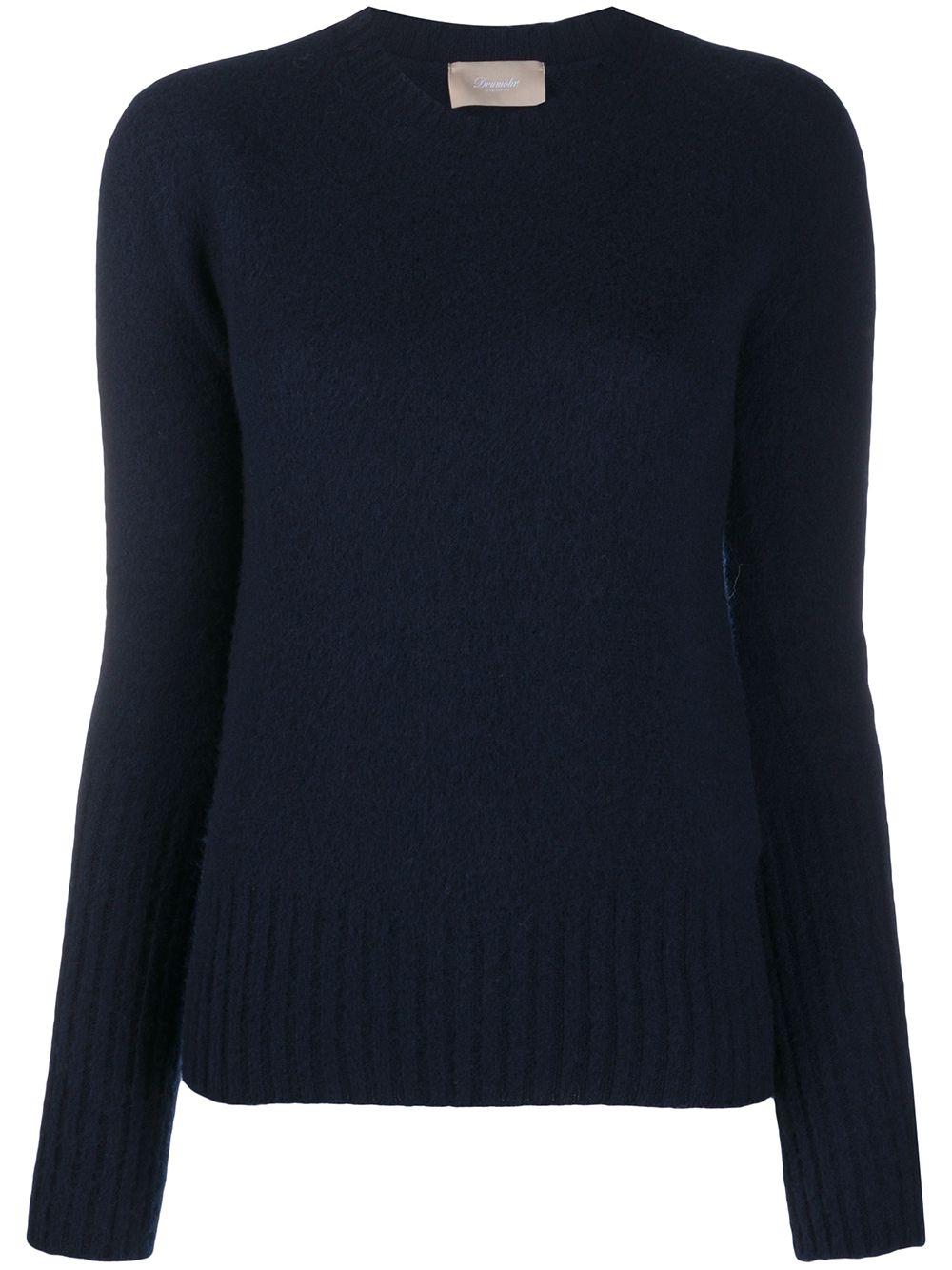 Drumohr round-neck knitted jumper - Blue