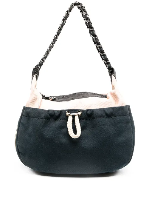 Sac porté épaule à logo CC (2004-2005) - CHANEL Pre-Owned - Modalova