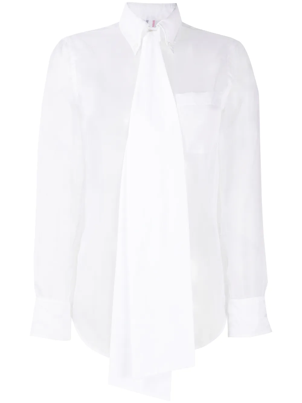 

Thom Browne bow-tie long sleeve shirt - White