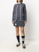 Image 2 of Thom Browne hairline-check tweed jacket