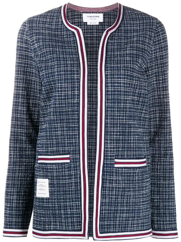 thom browne tweed jacket