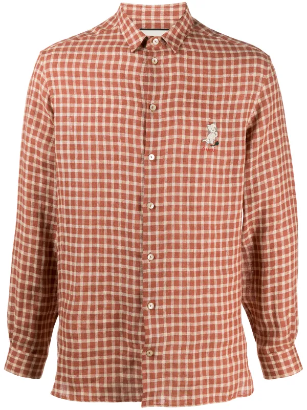 gucci shirt brown
