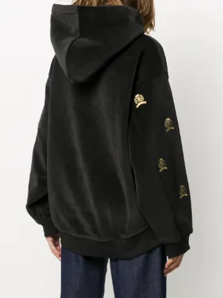 logo embroidered hoodie展示图