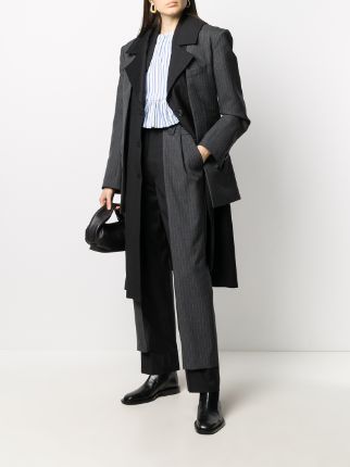 layered wool overcoat展示图