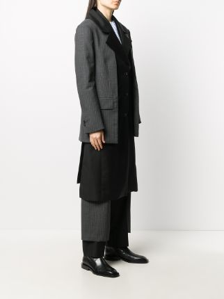 layered wool overcoat展示图