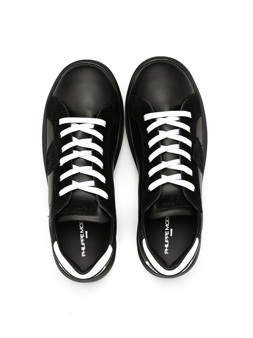 фото Philippe model kids teen low-top lace-up sneakers