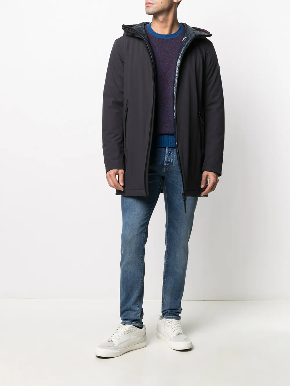 Peuterey impermeable con parche del logo | Impermeables | Image 2