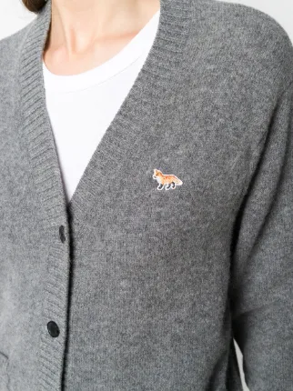 embroidered fox cardigan展示图