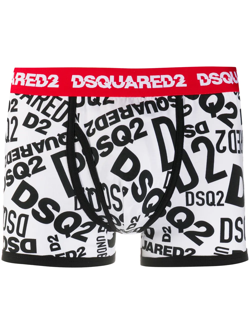 

Dsquared2 bóxer con logo - Negro