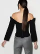 Paris Georgia Blusa ombro a ombro Henry