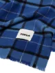 Image 2 of TEKLA tartan-check wool blanket