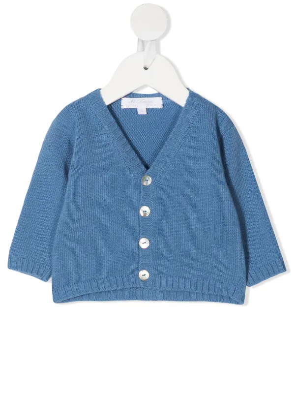 thin wool cardigan