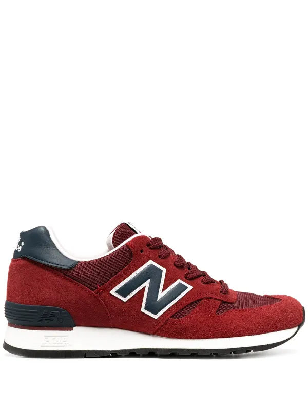 new balance red trainers