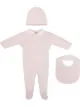 Image 1 of Fendi Kids logo-embroidered babygrow set