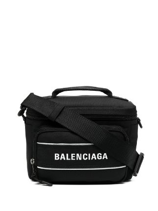 Sell Balenciaga Lunch Box Clutch with Strap - Black