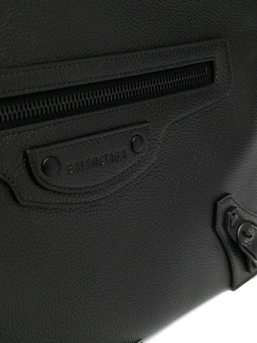 Balenciaga Clutch met rits Zwart