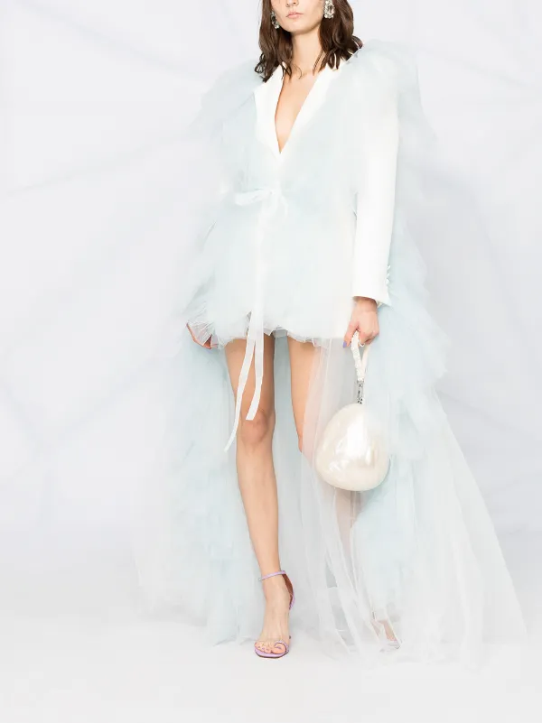 Shop Loulou Tulle Blazer Dress With Express Delivery Farfetch