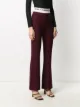 AMBUSH knitted logo stripe flared trousers