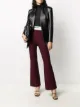 Image 2 of AMBUSH knitted logo stripe flared trousers