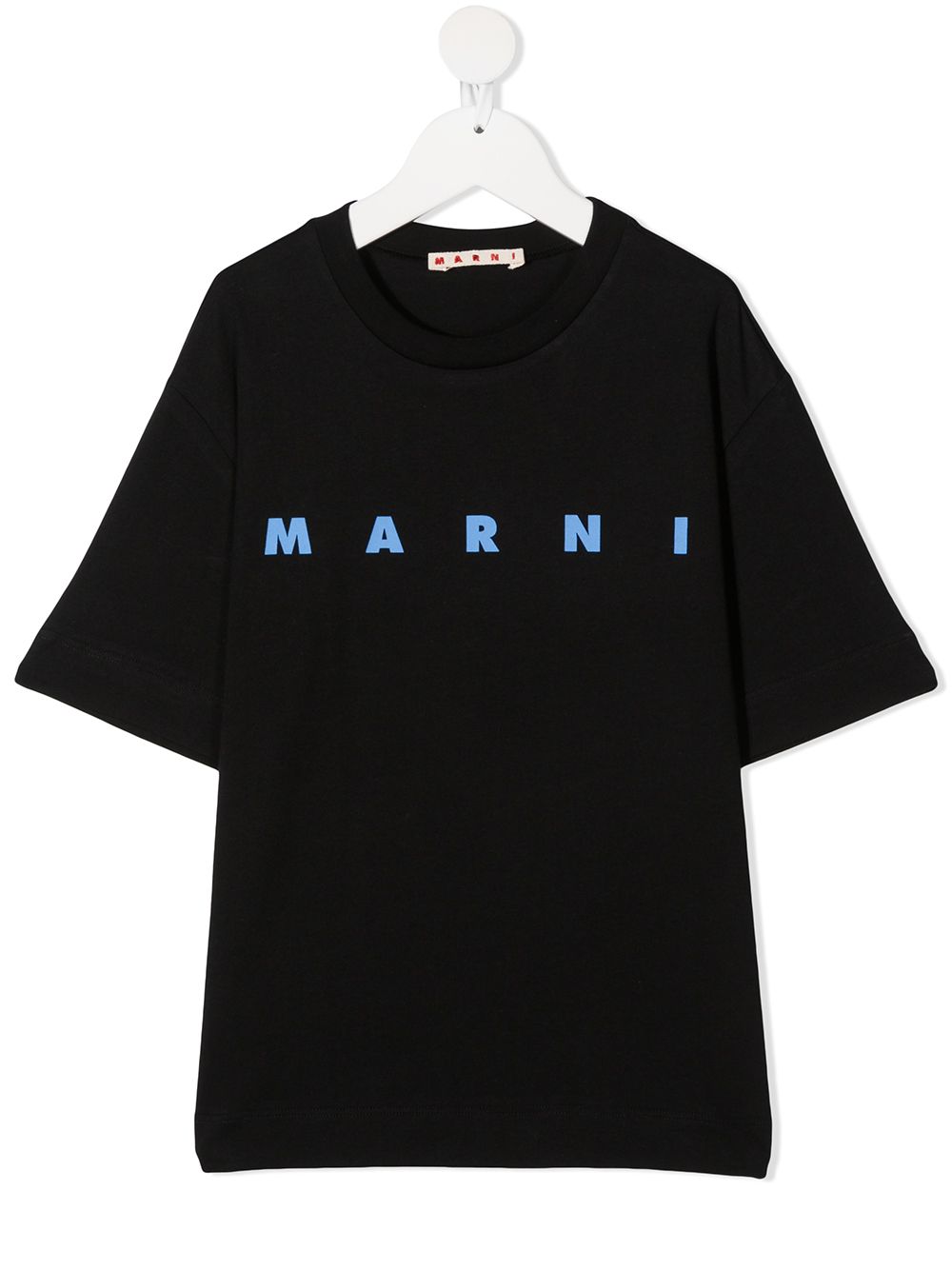 фото Marni kids футболка с логотипом