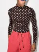 Imagen 2 de Marine Serre top con estampado de lunas crecientes