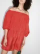 Image 2 of Anaak Ruby off-shoulder silk minidress