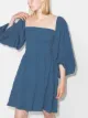 Image 2 of Cloe Cassandro Agatha square-neck minidress