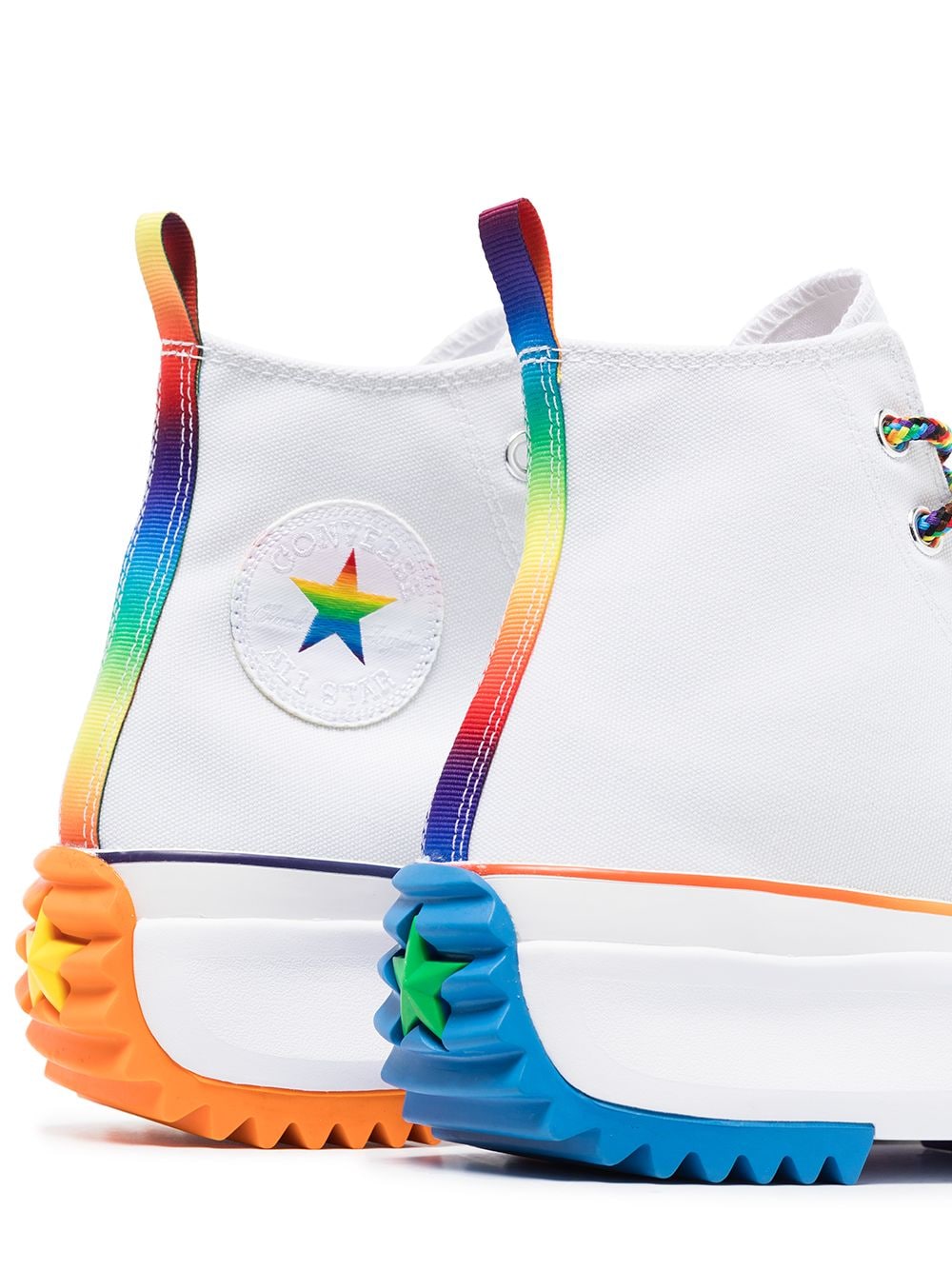 фото Converse высокие кеды run star hike