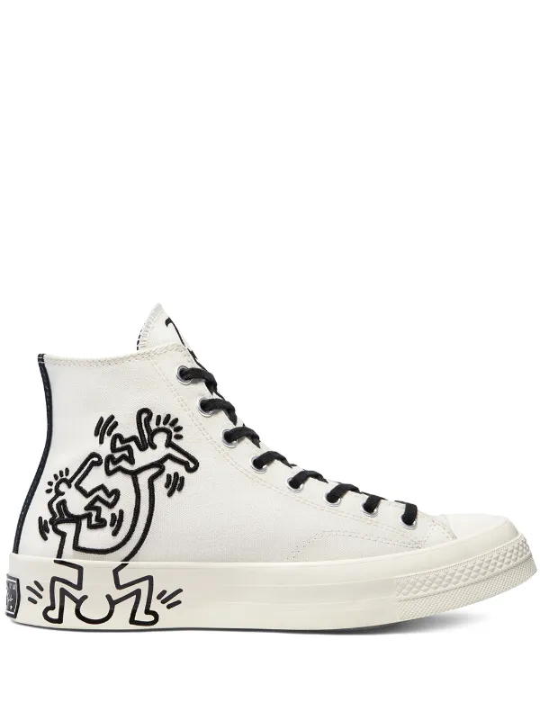 Shop Quarrel x Keith Haring Chuck 70 High Top sneakers with Express  Delivery - SchulichleadersShops