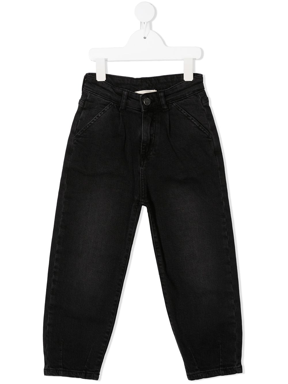 

Douuod Kids jeans de corte tapered - Negro