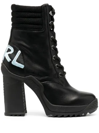 karl lagerfeld suede boots