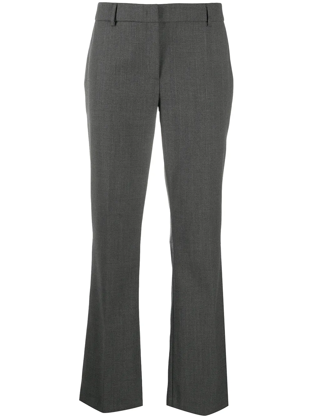 L'Autre Chose cropped tailored trousers | Grey | Image 1