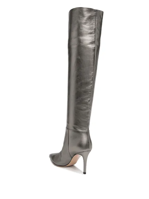 Gianvito Rossi knee-length Metallic 