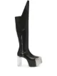 Image 1 of Rick Owens perspex-heel thigh-high boots