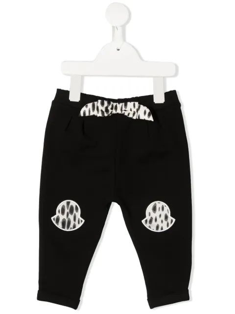 Moncler Enfant embroidered-logo track pants