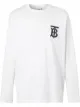 Image 1 of Burberry monogram-motif long-sleeve T-shirt