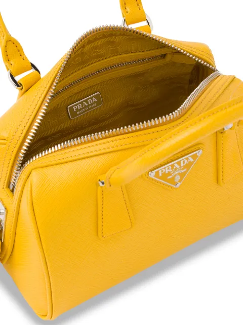prada triangle canvas bag