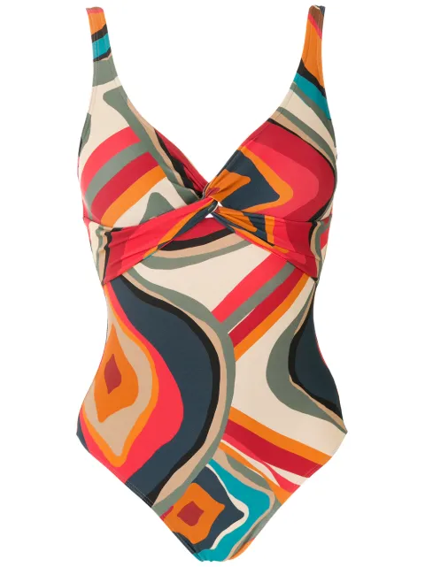 Lygia & Nanny Adriana printed swimsuit