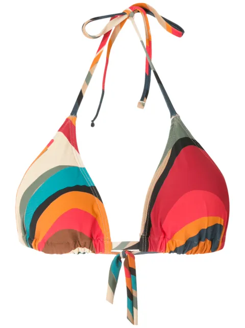 Lygia & Nanny Iasmim printed bikini top