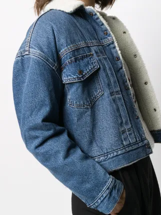 New Heritage Sherpa denim jacket展示图