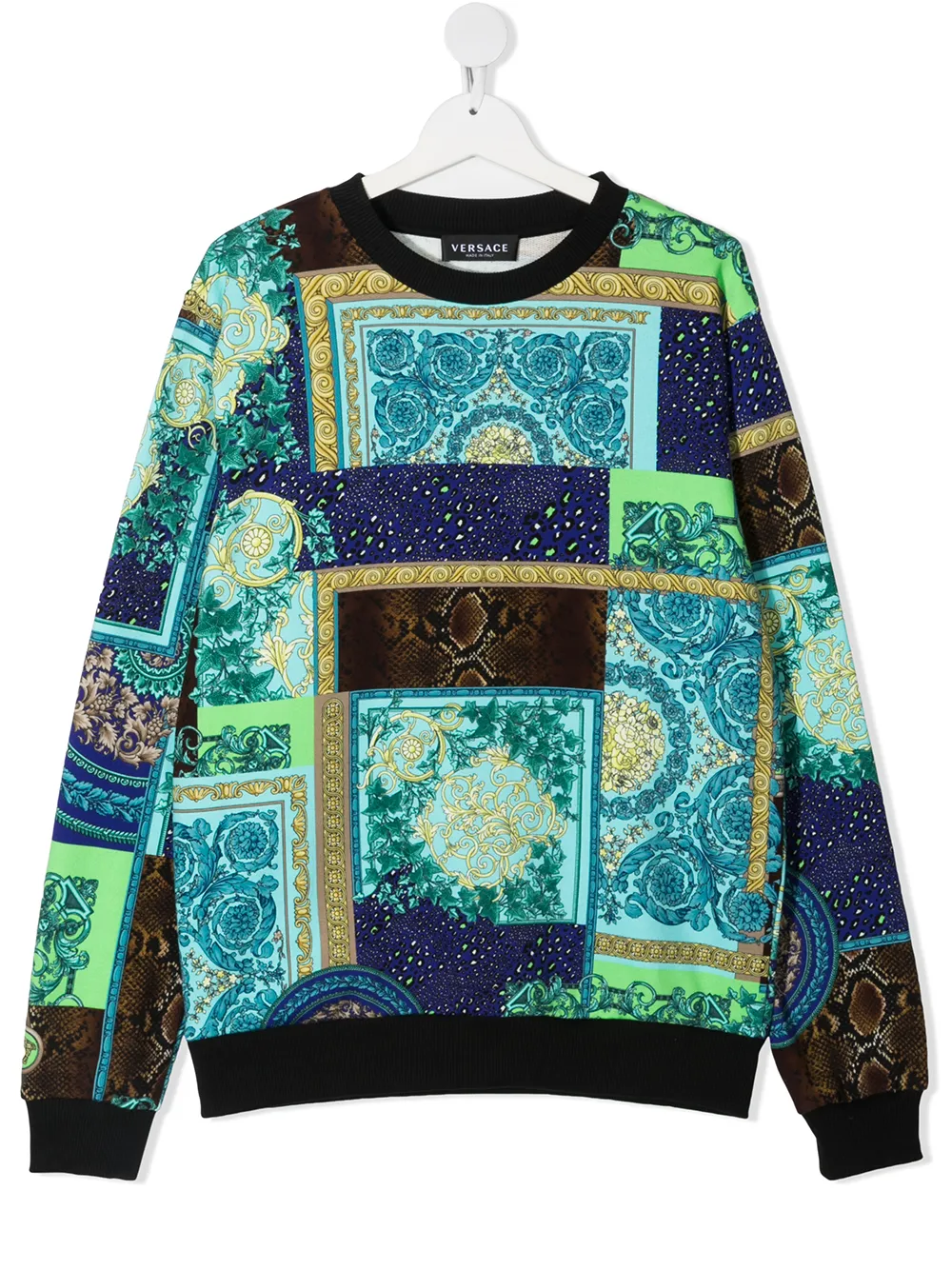фото Young versace толстовка с принтом