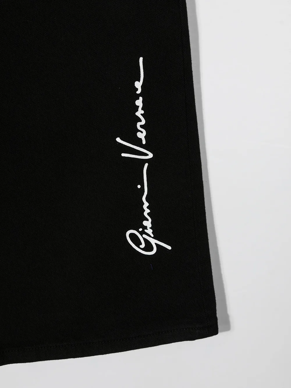 фото Versace kids шорты с логотипом