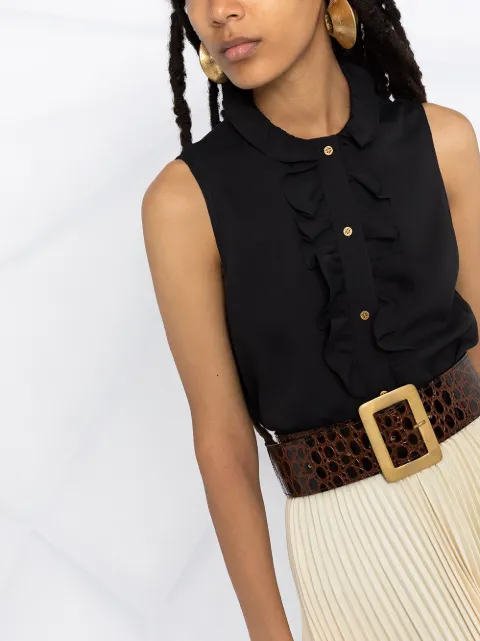 tory burch sleeveless blouse