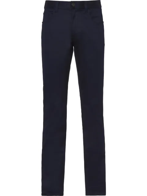 Prada five-pocket straight-leg jeans