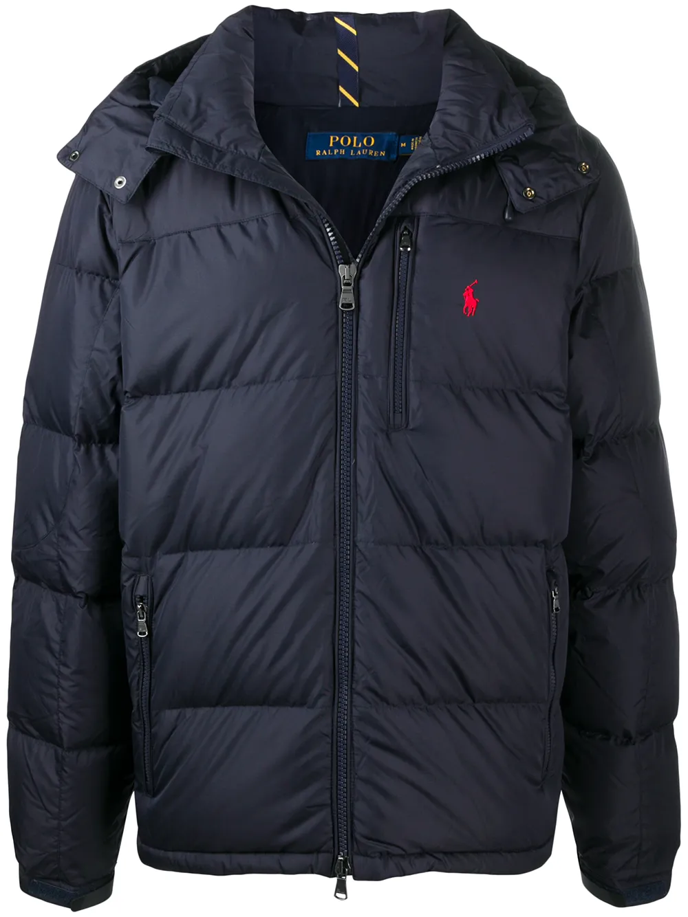 Polo Ralph Lauren Pony Logo Hooded Puffer Jacket - Farfetch