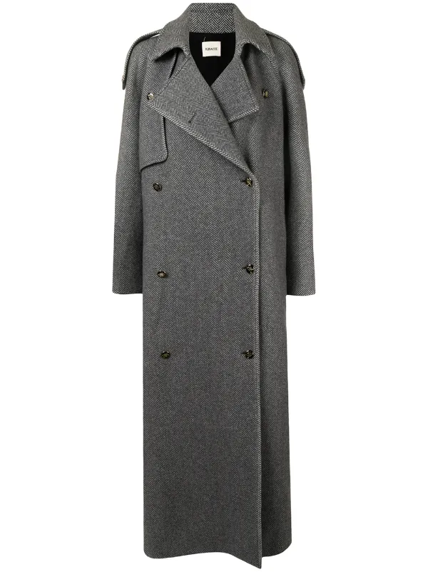 khaite trench coat