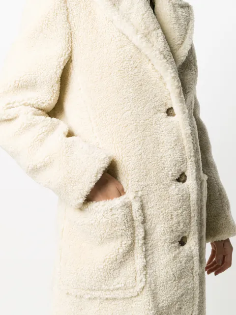 tory burch faux sherpa jacket