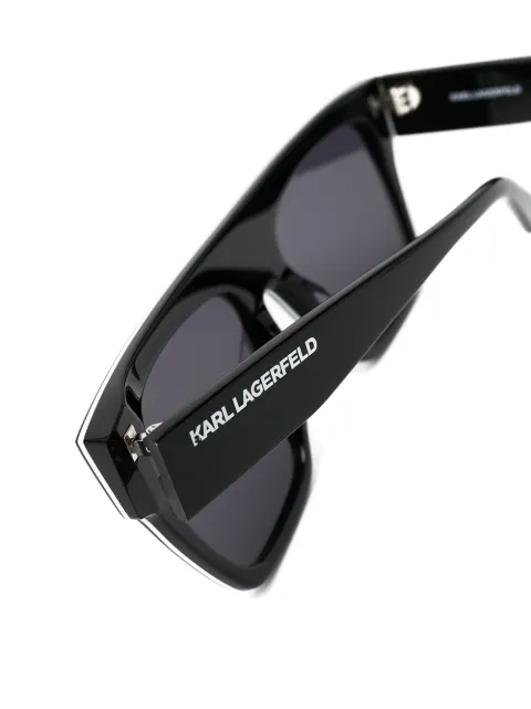 Karl Lagerfeld Occhiali Da Sole K/Square Logo - Farfetch