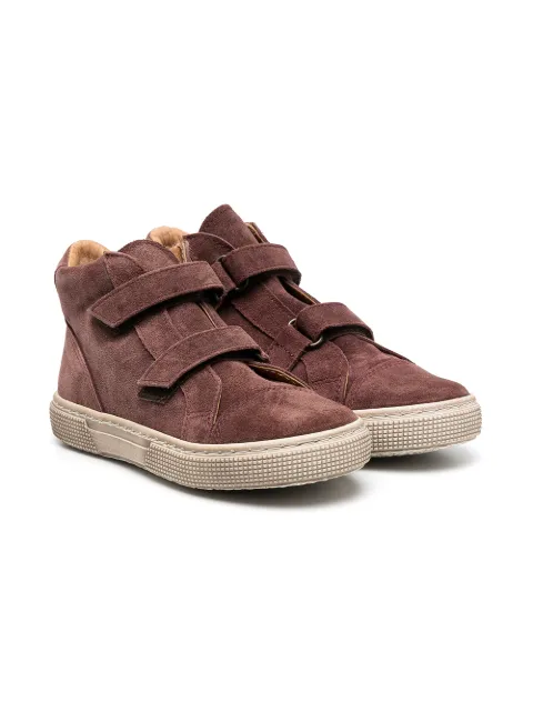 Pèpè touch-strap hi top sneakers