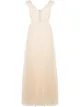 Image 1 of Giambattista Valli v-neck flared evening gown